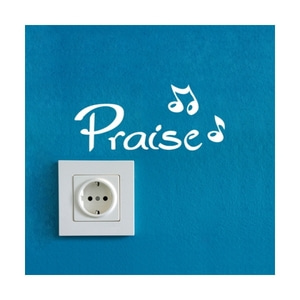 미니레터링 그래픽스티커 - Praise(찬양)